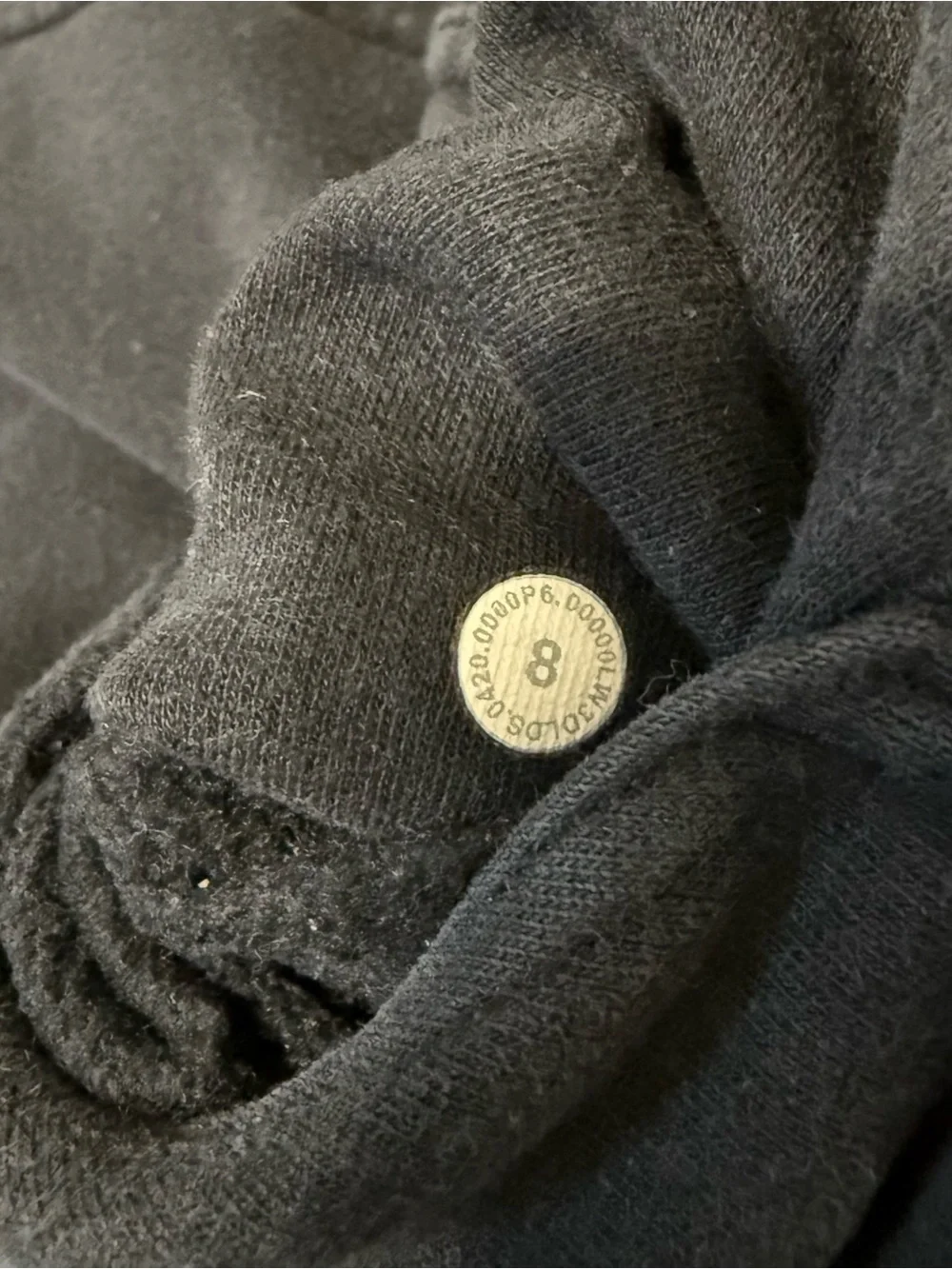 Lululemon Black All Yours Hoodie Women’s Size 8 W3DLDS READ